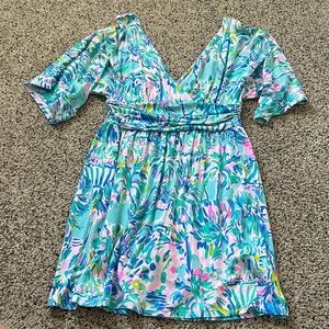 Lilly Pulitzer Multicolor Tropical Jumpsuit